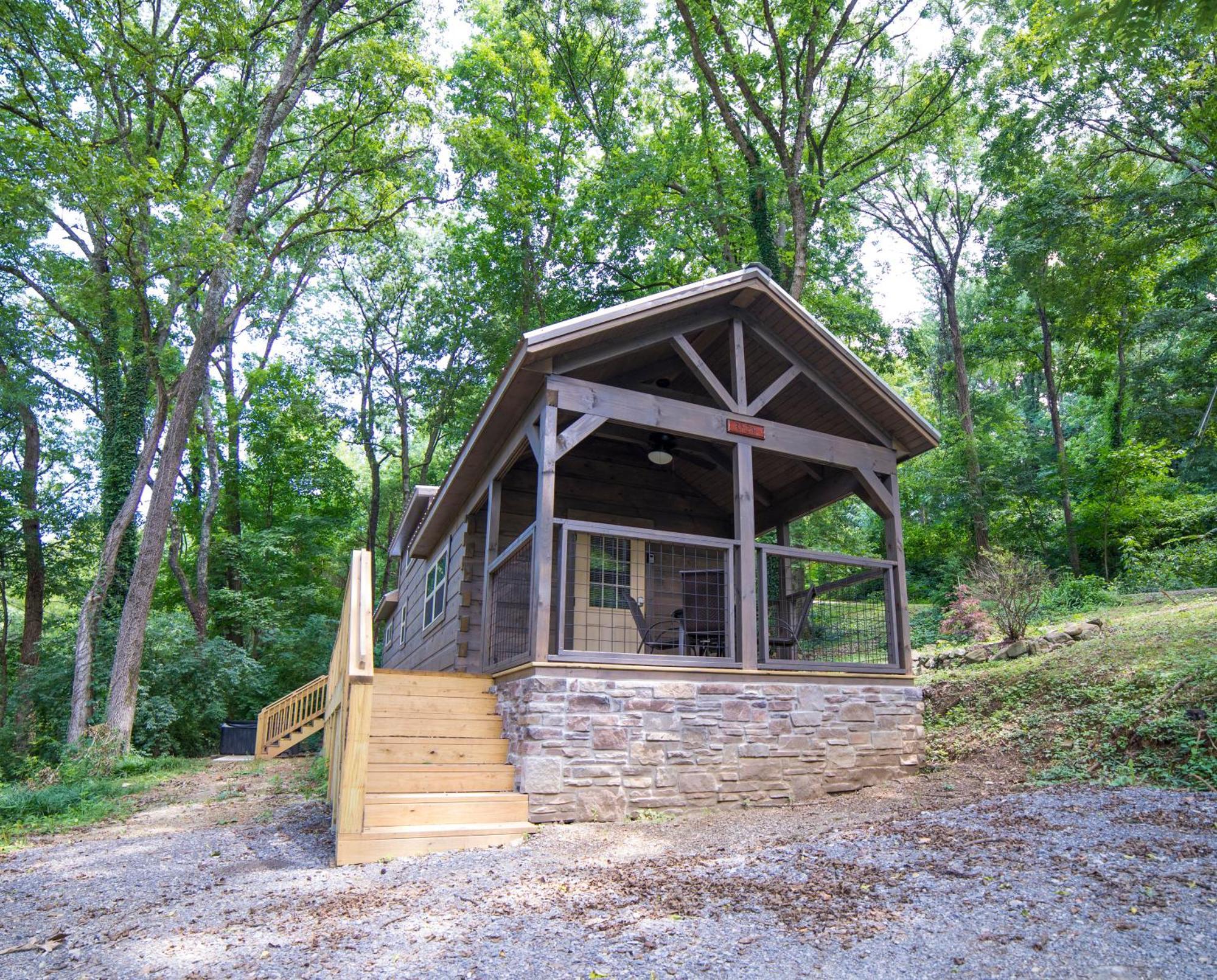 Ryon Tiny Home Cabin City-Side Rustic Retreat Chattanooga Ngoại thất bức ảnh